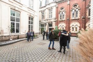 Collège Saint Jo Arras la cours d'honneur