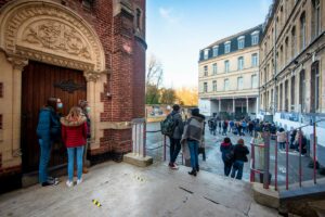 Collège Saint Jo Arras la cours de récréation
